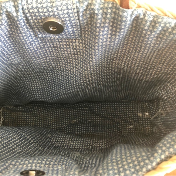 woven wicker purse - Picture 5 of 12